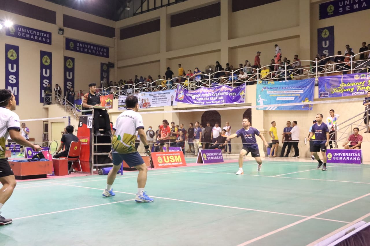 Kontingen Kalteng Masih Semangat Berlaga di Hari Keempat PORNAS KORPRI XVI 2023