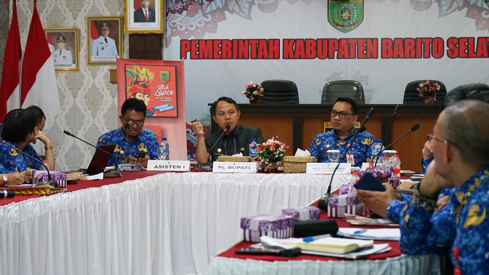 Pemkab Barsel Gelar Rapat Koordinasi