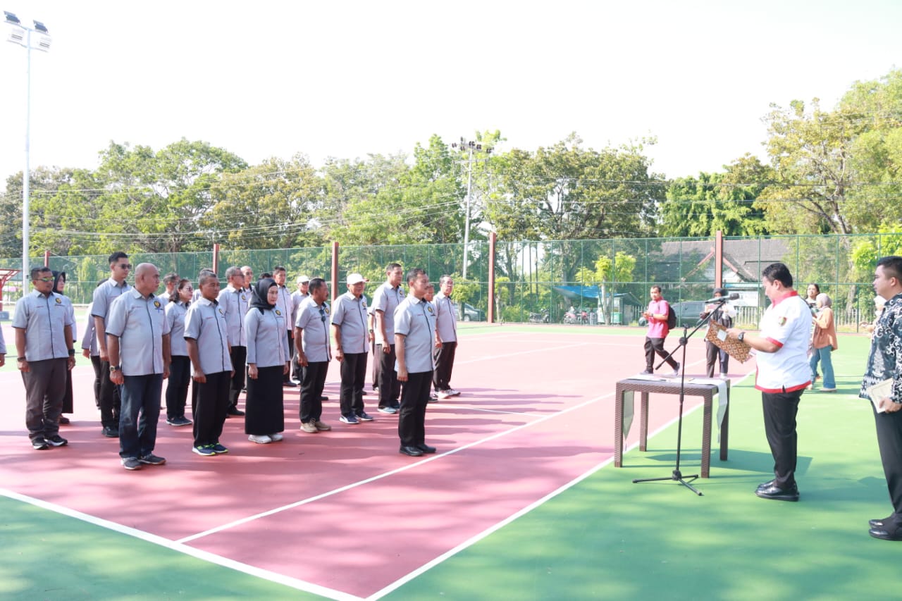 Wagub Edy Pratowo Lantik dan Kukuhkan Pengurus PELTI Kota Palangka Raya Masa Bakti 2023-2028