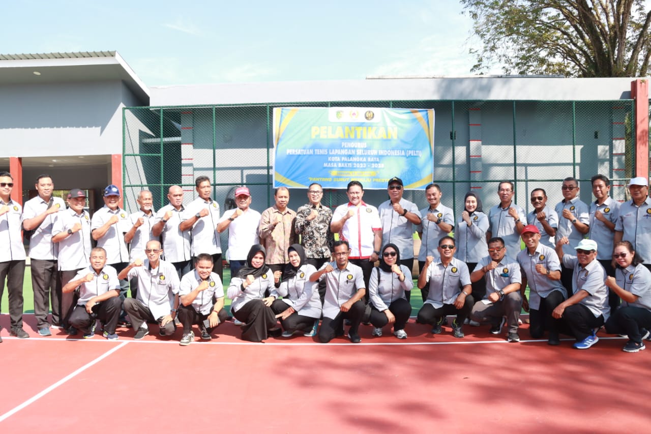 Wagub Edy Pratowo Lantik dan Kukuhkan Pengurus PELTI Kota Palangka Raya Masa Bakti 2023-2028