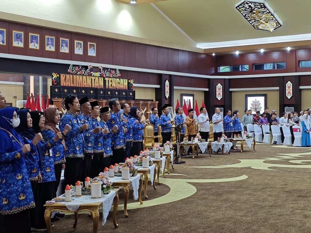Dinas Dagperin Prov. Kalteng Hadiri Peringatan Hari Anak Yatim Provinsi Kalimantan Tengah