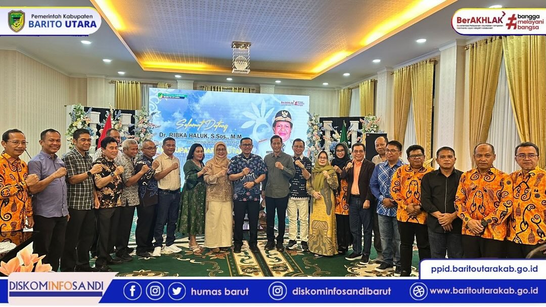Pemkab Barito Utara Jamu Tamu dari Pemprov Kalteng