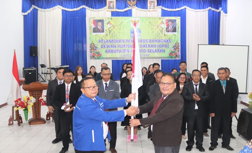 Bamagnas Resmi Dikukuhkan, Wadah Konsolidasi Antar Umat Beragama di Barito Selatan