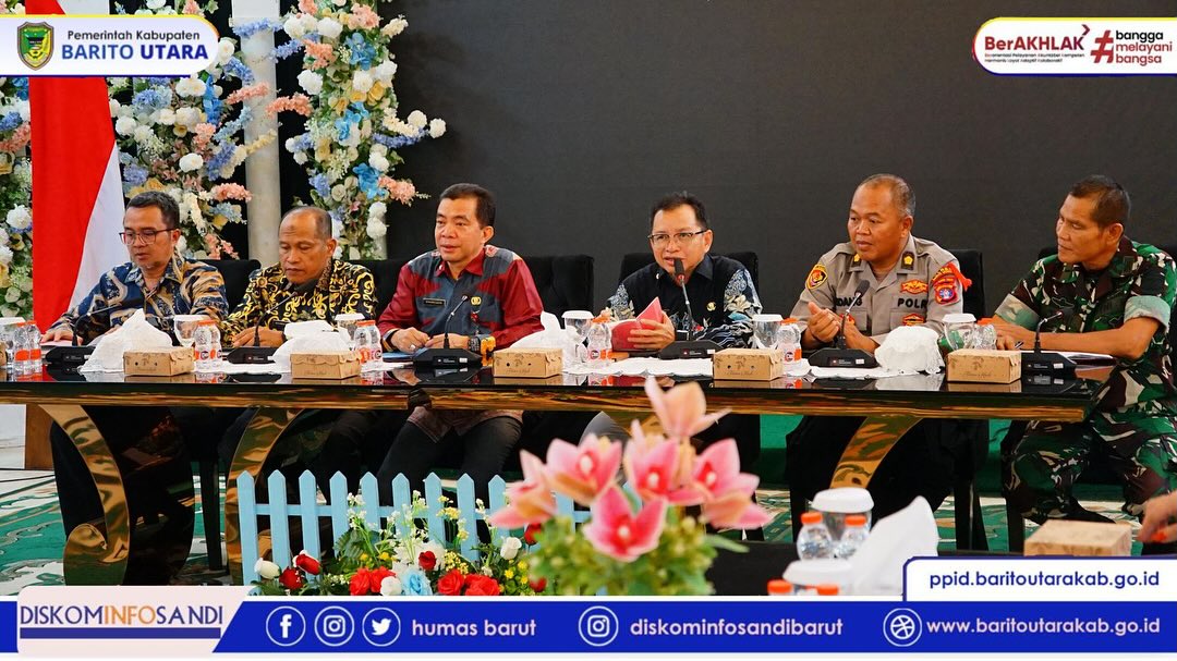 Pemkab Barito Utara Gelar Rakor Koordinator Panitia Pelaksana Peringatan Ke-41 HAN 2025