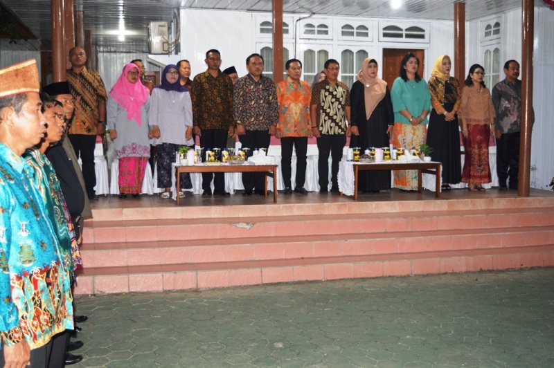 Malam Resepsi Kenegaraan Digelar Di Rujab Bupati Kapuas