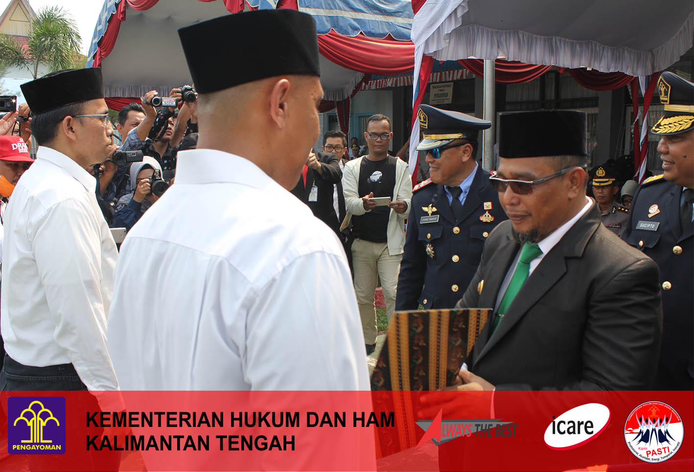 Wagub, DPRD dan Instansi Penegak Hukum Menghadiri Pemberian Remisi di Lapas Kelas IIA Palangka Raya