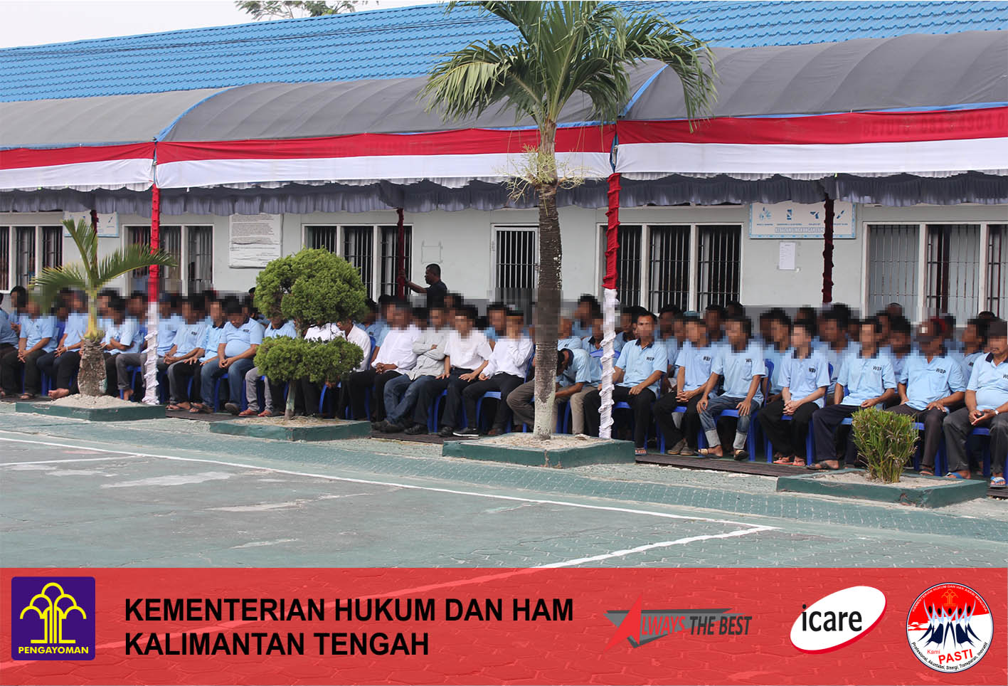 Wagub, DPRD dan Instansi Penegak Hukum Menghadiri Pemberian Remisi di Lapas Kelas IIA Palangka Raya
