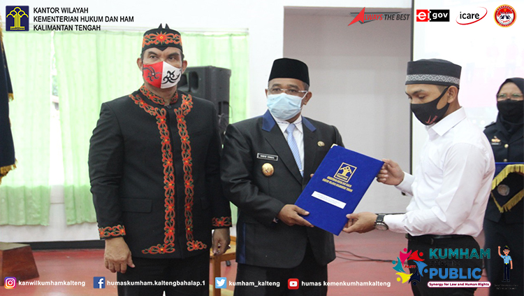 Lima Ratus Dua Puluh WBP Lapas Palangka Raya Terima Remisi Umum Tahun 2020