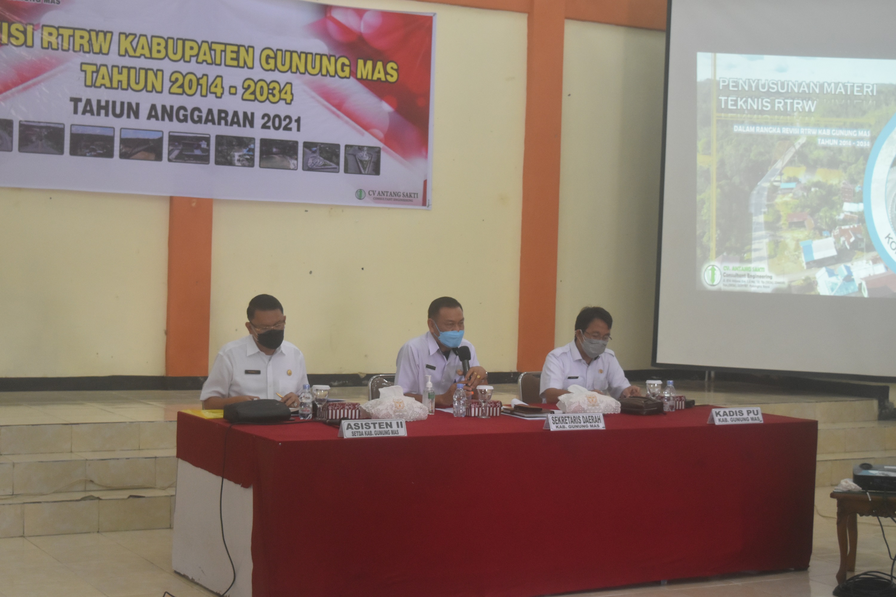 Bupati Gumas: Menyusun RTRW Perlu Adanya Dukungan dari Semua Pihak