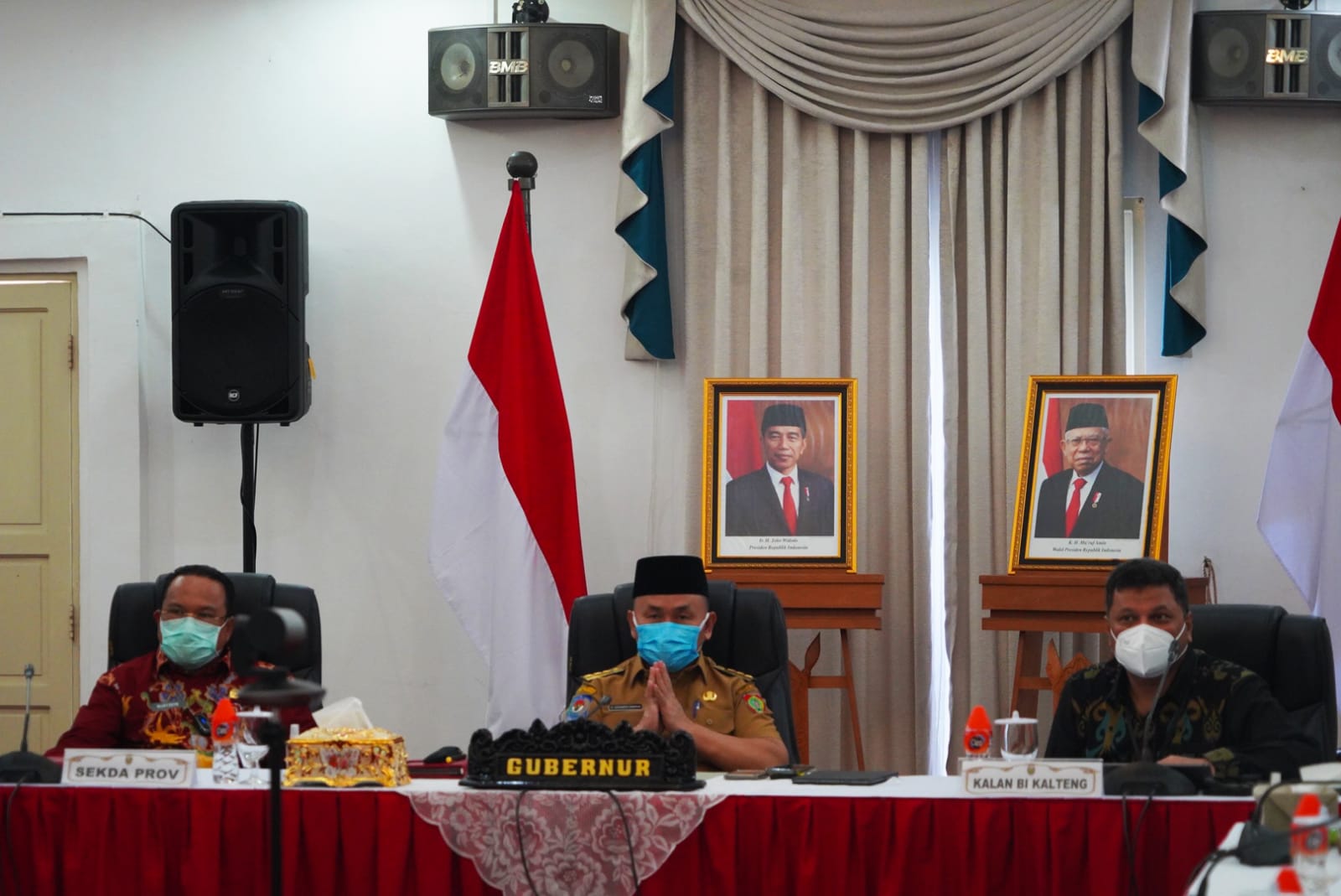 Gubernur Kalteng Hadiri Rapat Koordinasi Nasional Pengendalian Inflasi Tahun 2022 