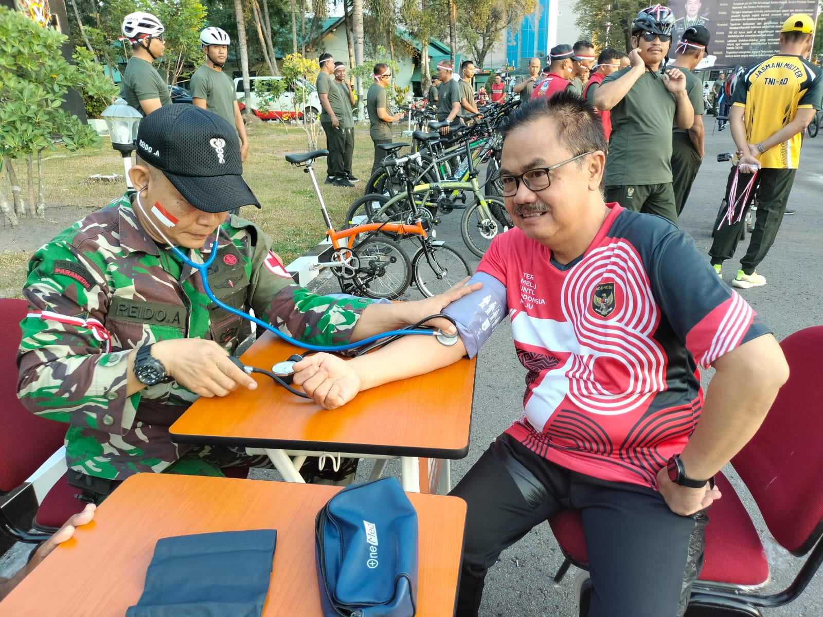 Wagub Edy Pratowo Lepas Peserta Gowes Kemerdekaan Kalteng Berkah