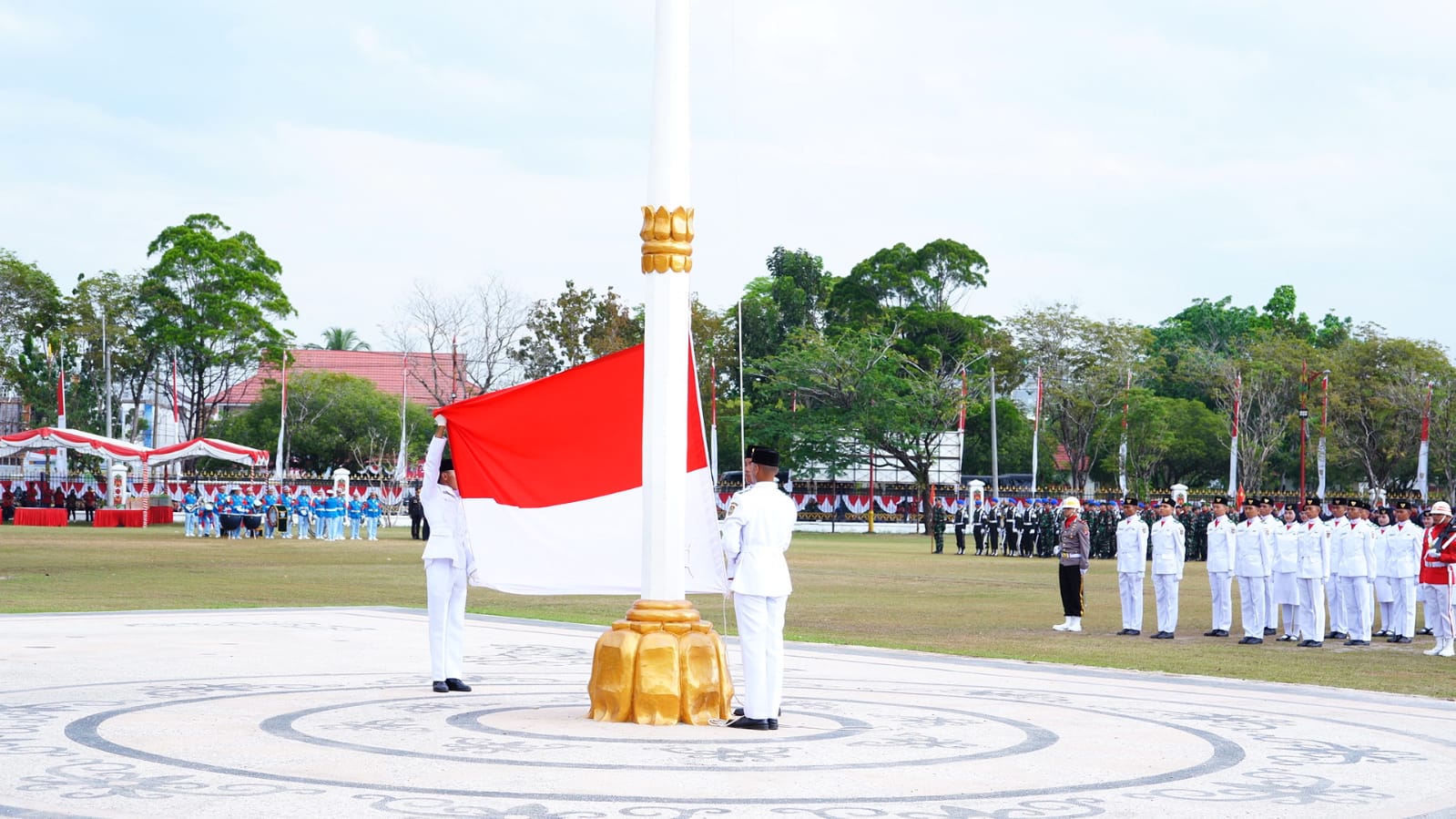 Kaban Kesbangpol Prov. Kalteng Apresiasi Paskibraka Tingkat Provinsi Kalimantan Tengah Tahun 2024