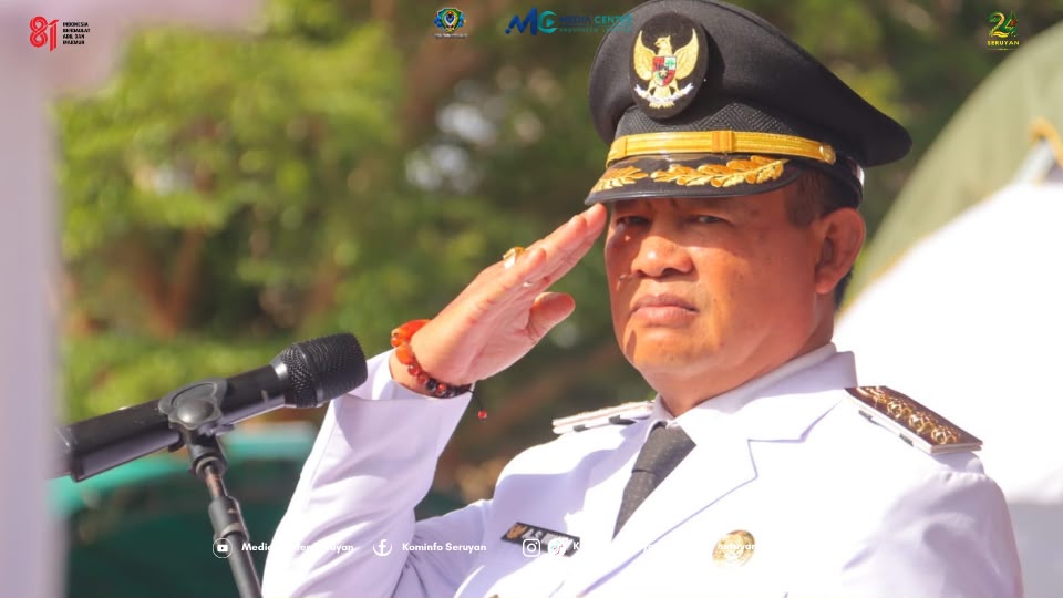 Bupati Seruyan Pimpin Upacara HUT Ke-81 Kemerdekaan RI, Kobarkan Semangat Persatuan dan Pengabdian