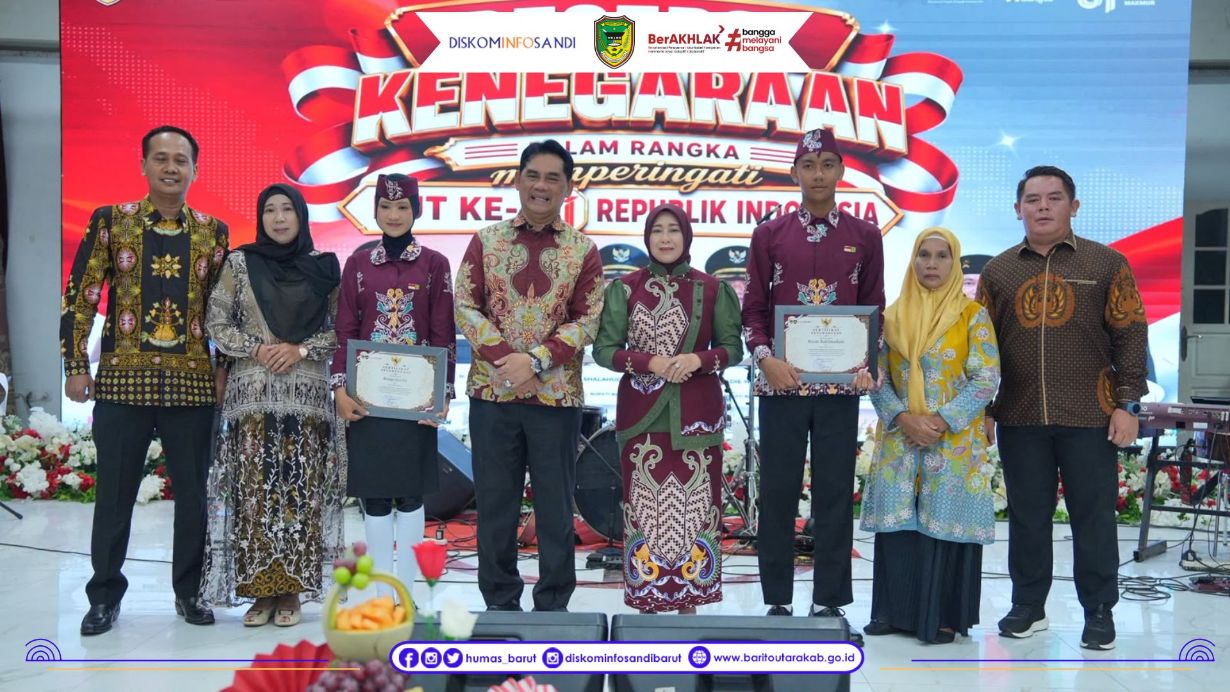 Resepsi Kenegaraan HUT Ke-81 RI, Bupati Barito Utara Ajak Perkuat Persatuan dan Pembangunan