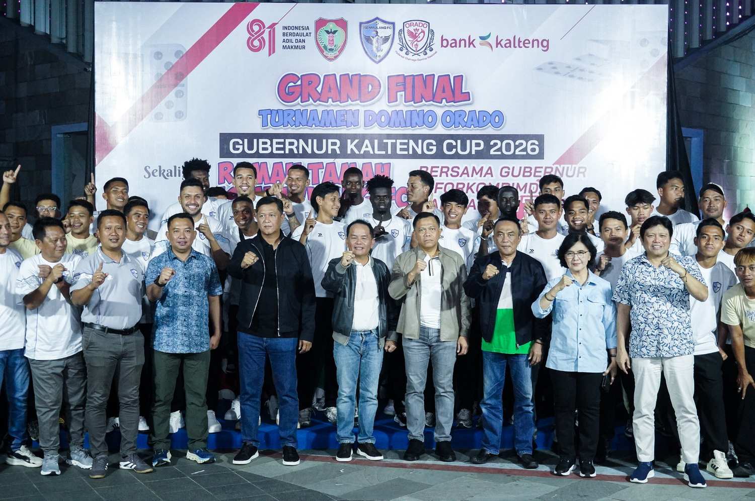 Dorong Persatuan dan Lahirkan Talenta Muda, Gubernur Kalteng Meriahkan Puncak Turnamen ORADO dan Ramah Tamah Isen Mulang FC 