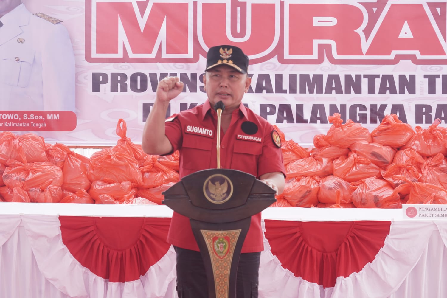 Tekan Inflasi, Gubernur Sugianto Sabran Tekankan  Selain Langkah Jangka Pendek, Bupati / Wali Kota Wajib Anggarkan Program Ketahanan Pangan
