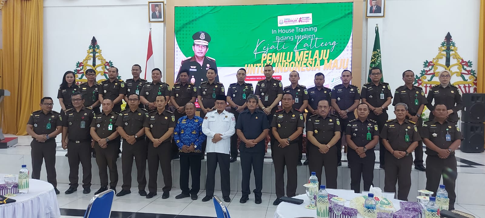 Badan Kesbangpol Prov. Kalteng Hadiri Kegiatan In House Training Bidang Intelijen Kejati Kalteng