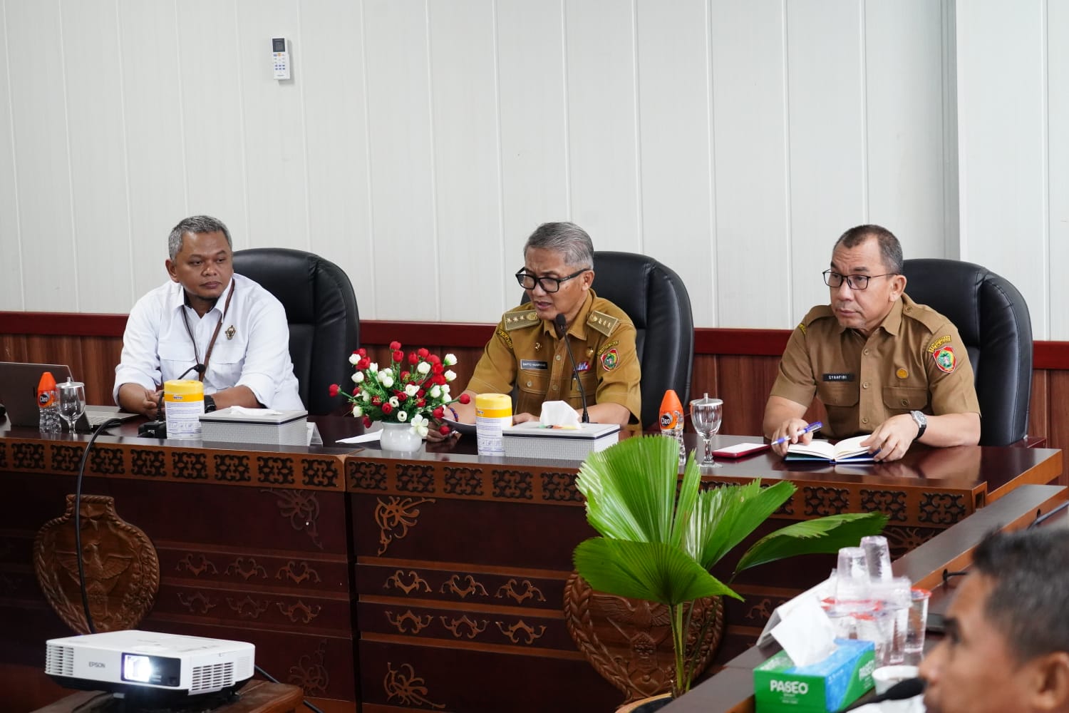 Pemprov Bersama BPK Perwakilan Kalteng Gelar Exit Meeting Pengelolaan Mandatory Spending