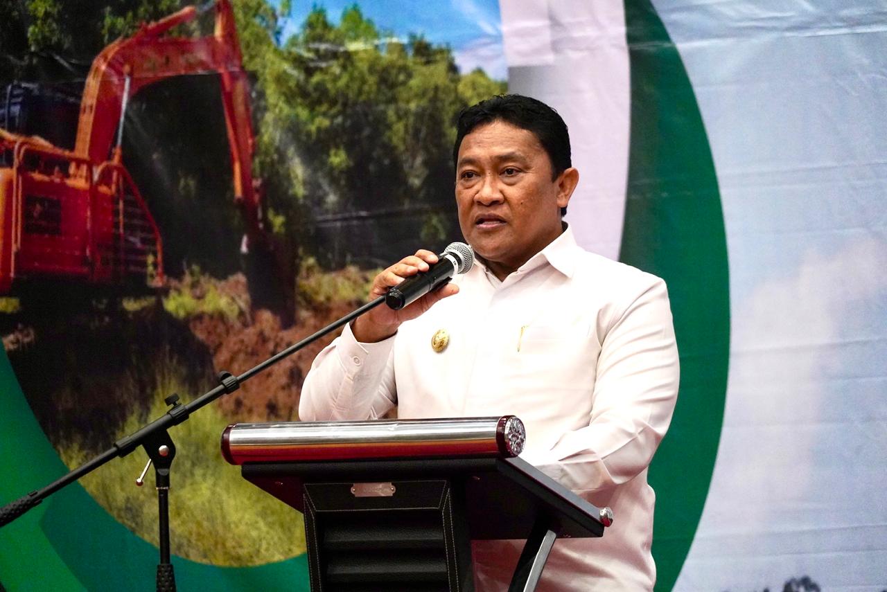 Hadiri Rakor Persiapan Kegiatan Cetak Sawah, Wagub Kalteng Harapkan Program Oplah dan Cetak Sawah Berjalan Baik dan Sukses