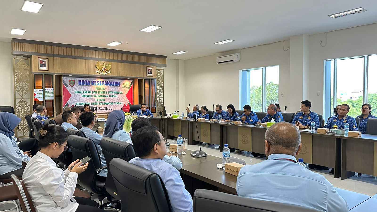 Dinas ESDM Prov. Kalteng Tandatangani Nota Kesepakatan dengan Kejaksaan Tinggi Kalimantan Tengah