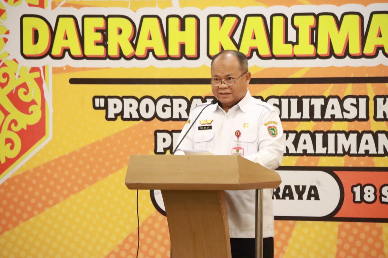Plh Asisten Pemkesra Maskur Harapkan Program Fasilitasi Kemitraan Dapat Mendorong Pertumbuhan Ekonomi di Kalteng