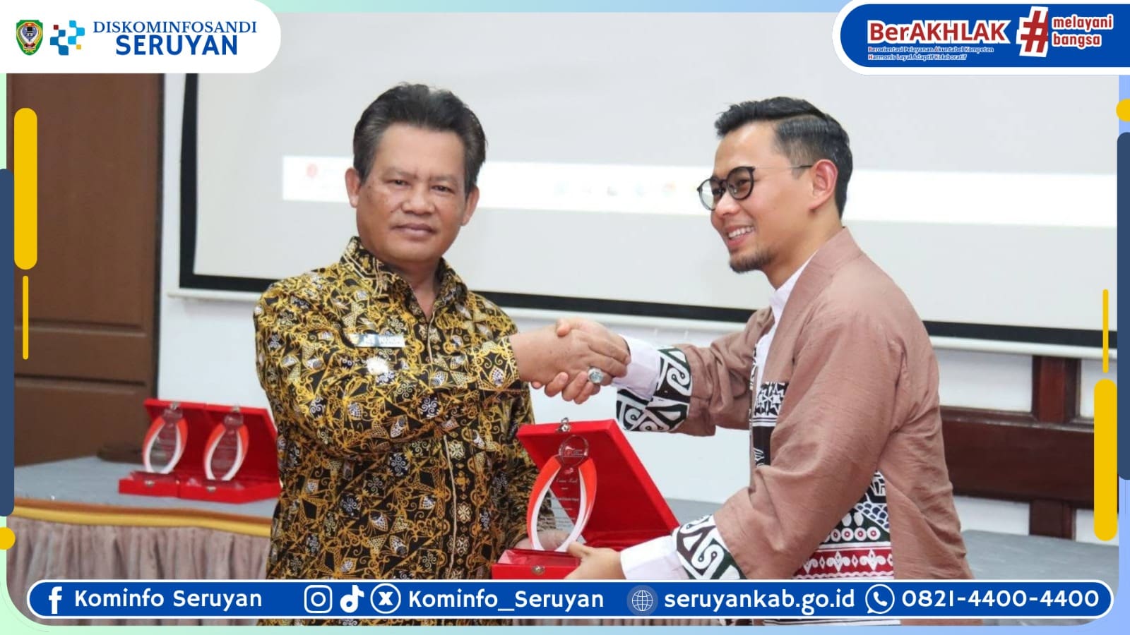 Bupati Seruyan Resmikan Program Literasi dan Inklusi Keuangan Syariah untuk UMKM