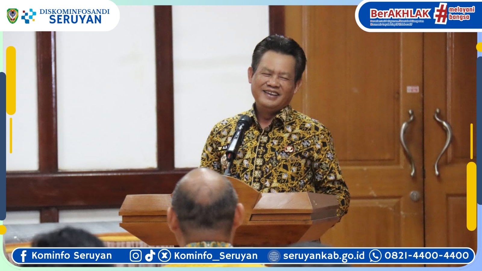 Bupati Seruyan Resmikan Program Literasi dan Inklusi Keuangan Syariah untuk UMKM