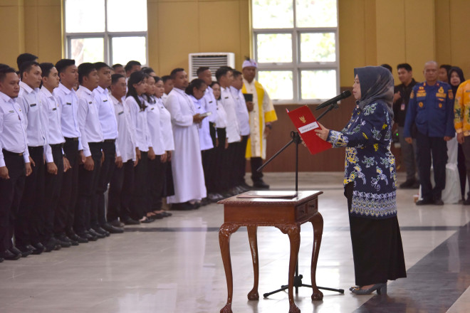 Bupati Kobar Lantik 859 PPPK Periode II Formasi Tahun 2024