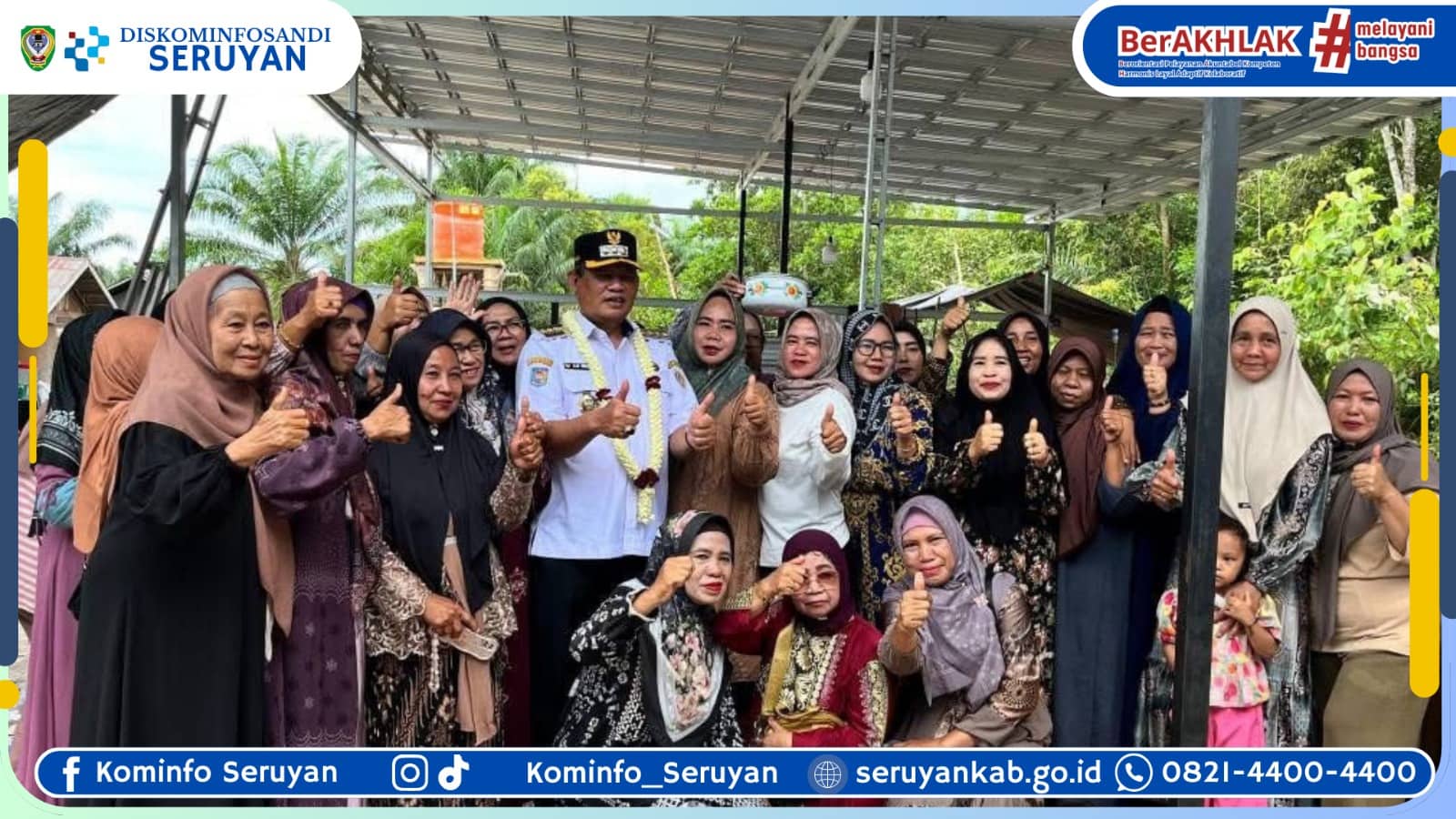 Resmikan Kantor KSU Danau Sejahtera, Bupati Seruyan Harapkan Jadi Pusat Ekonomi Masyarakat