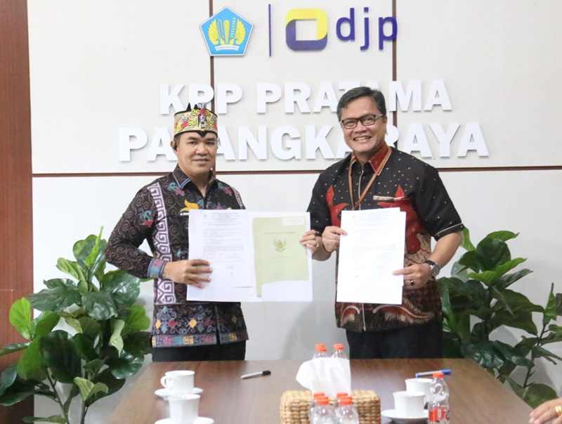 Pemkab Pulang Pisau Terima Hibah Tanah dari KPP Pratama Palangka Raya