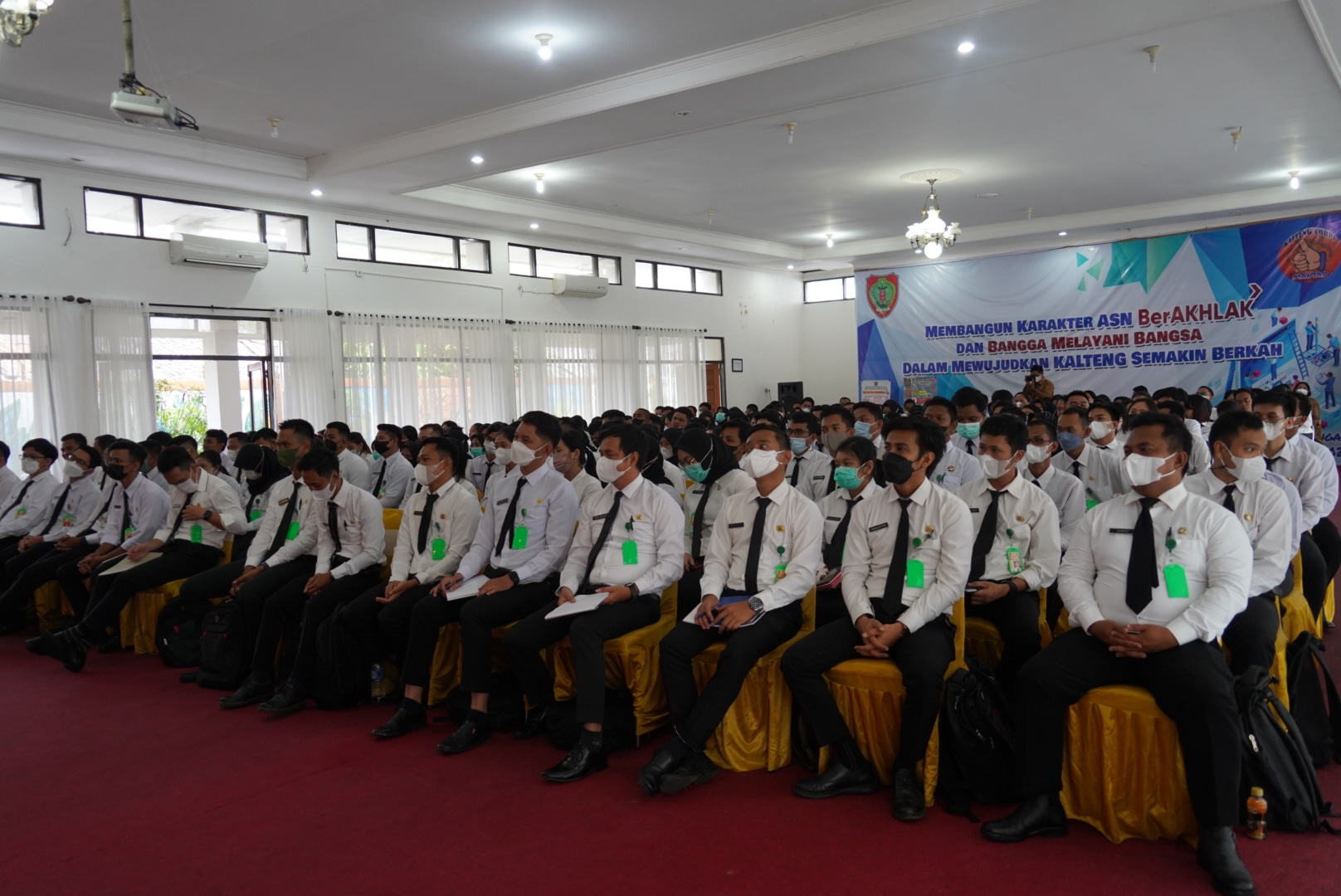Sahli Gubernur Bidang KSDM Suhaemi Sampaikan Visi Misi Gubernur-Wakil Gubernur pada Latsar CPNS Gelombang VI Provinsi Kalteng Tahun 2022