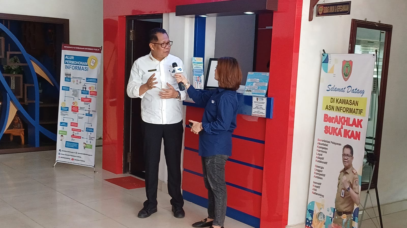 Kepala Dislutkan Prov. Kalteng Sampaikan Inovasi Layanan Informasi Publik pada Program Jendela Negeri TVRI Nasional