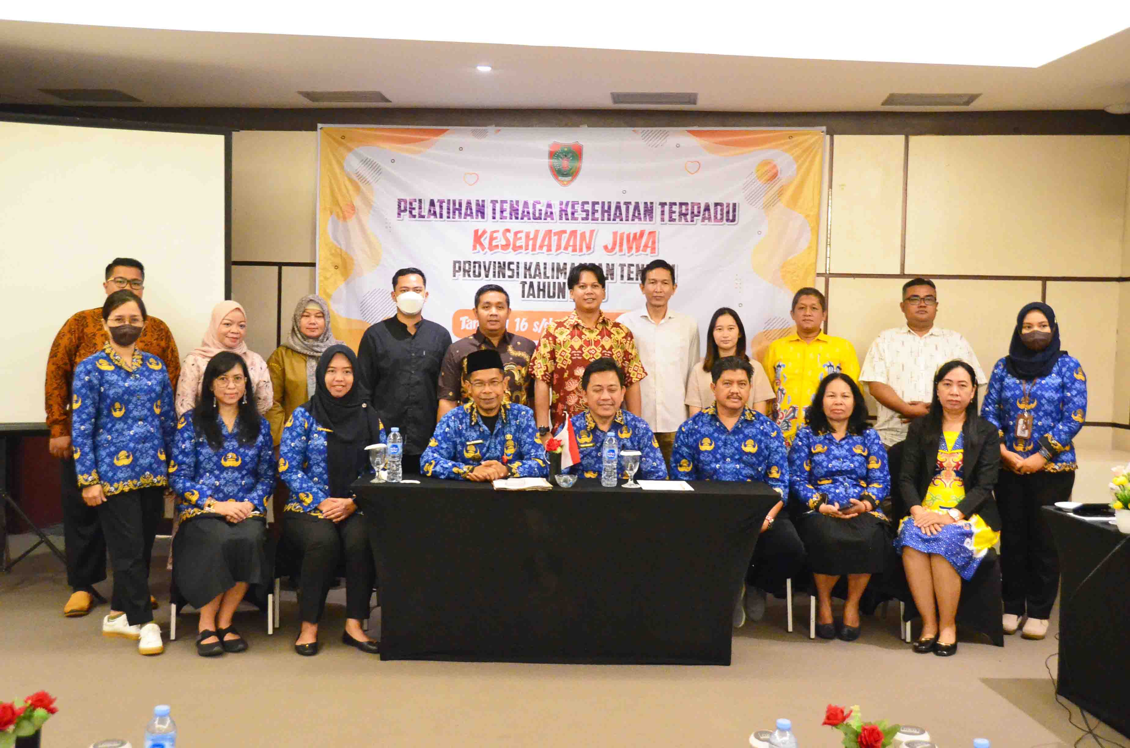 Dinkes Kalteng Gelar Pelatihan Tenaga Kesehatan Terpadu Kesehatan Jiwa Tahun 2023