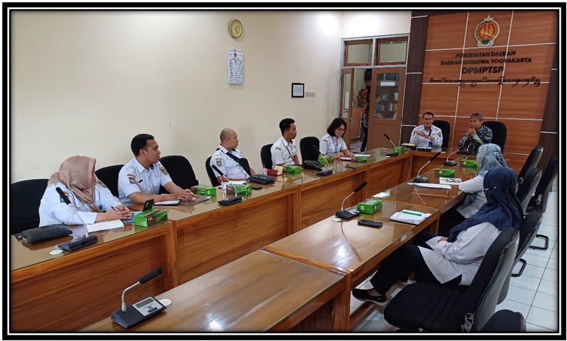 DPMPTSP Prov. Kalteng Laksanakan Kaji Banding ke DPMPTSP Prov. Jawa Tengah, Prov. D.I. Yogyakarta dan Kota Surakarta
