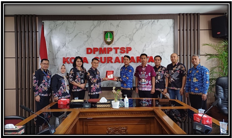 DPMPTSP Prov. Kalteng Laksanakan Kaji Banding ke DPMPTSP Prov. Jawa Tengah, Prov. D.I. Yogyakarta dan Kota Surakarta
