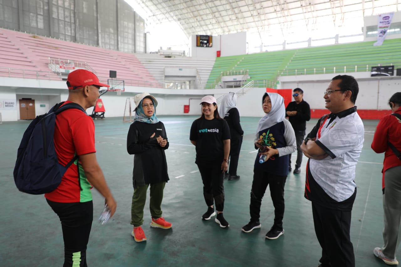 Kadis TPHP Prov. Kalteng Tinjau Lokasi Jambore Tani 2024