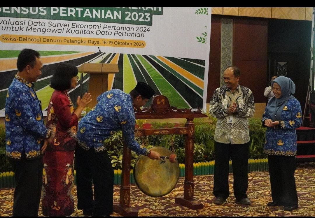 Sahli Gubernur Yuas Elko Buka Rakorda Sensus Pertanian 2023
