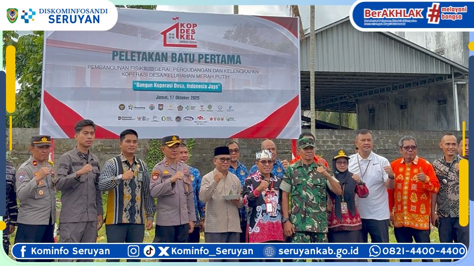 Seruyan Dukung Program Nasional Kopdes Merah Putih, Awali Pembangunan di Desa Pematang Panjang