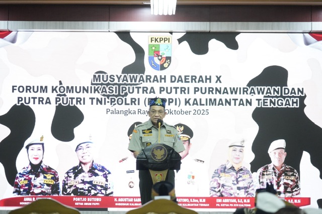 Wagub Edy Pratowo Buka Musyawarah Daerah X FKPPI Kalimantan Tengah, Dorong Sinergi untuk Kalimantan Tengah yang Berkah