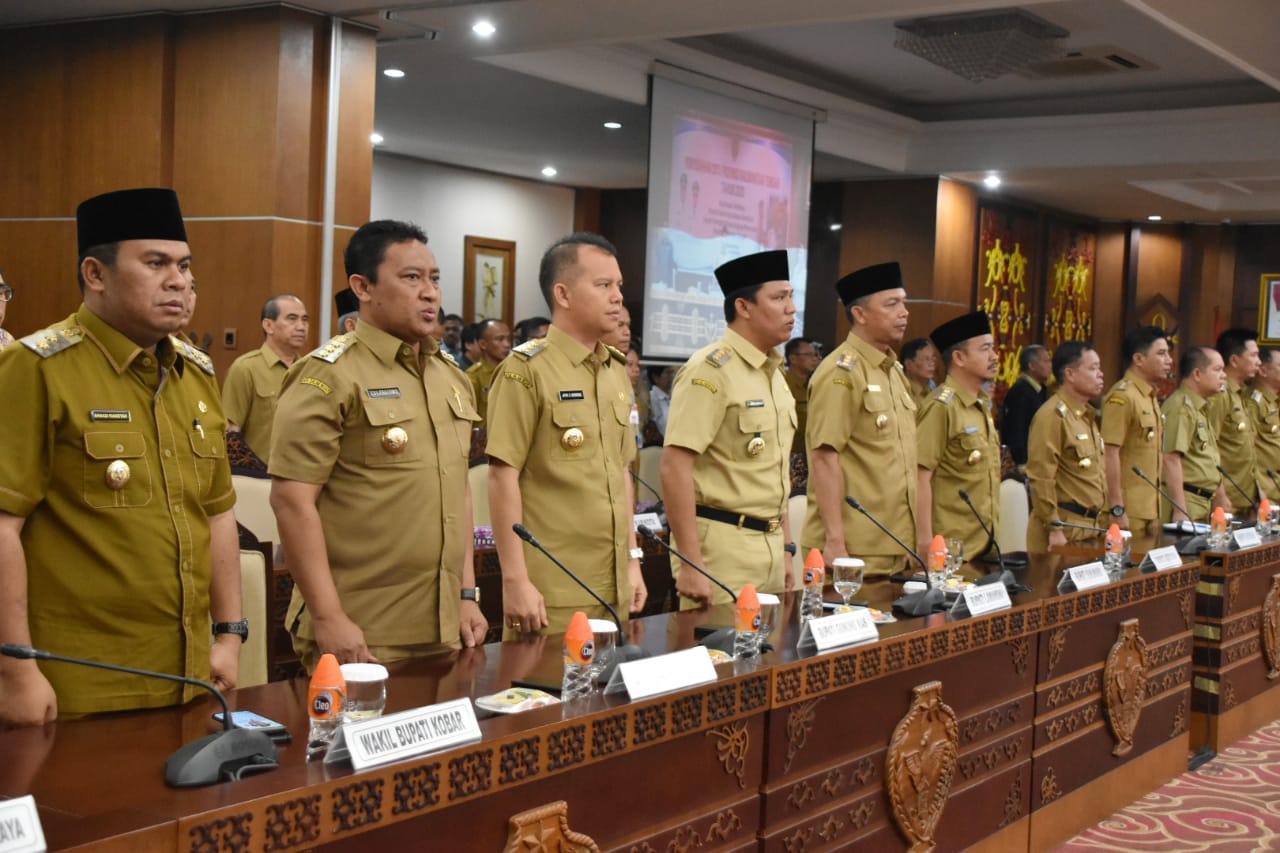 Serahkan DIPA 2020, Gubernur Kalteng Sugianto Sabran Sampaikan 12 Arahan 