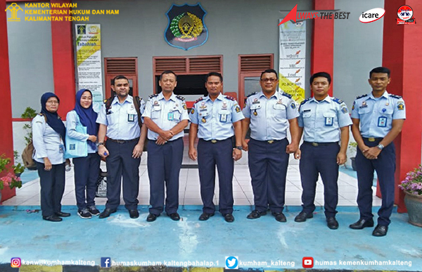 Identifikasi Sidik Jari Kapala Sub Direktorat Daktiloskopi Dirjen AHU Beserta Tim Kunjungi Lapas/Rutan di Kalteng
