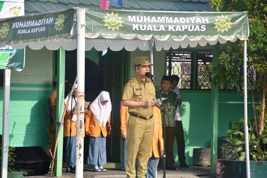 Ben Pimpin Apel Gabungan Peringati Milad Muhammadiyah ke 107