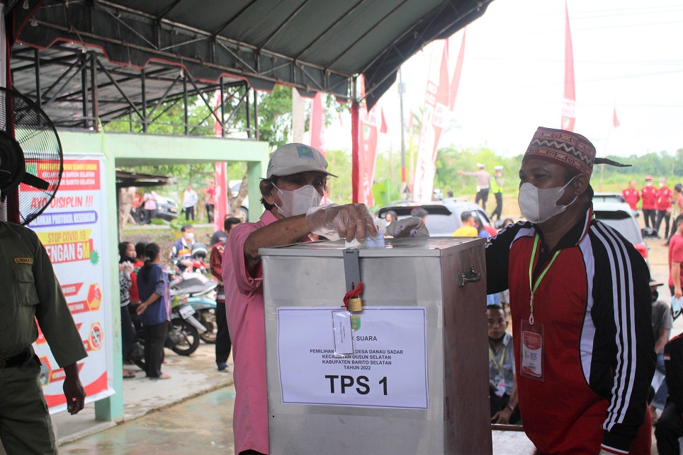 17 Desa di Wilayah Barito Selatan Gelar Pilkades Serentak Tahun 2022