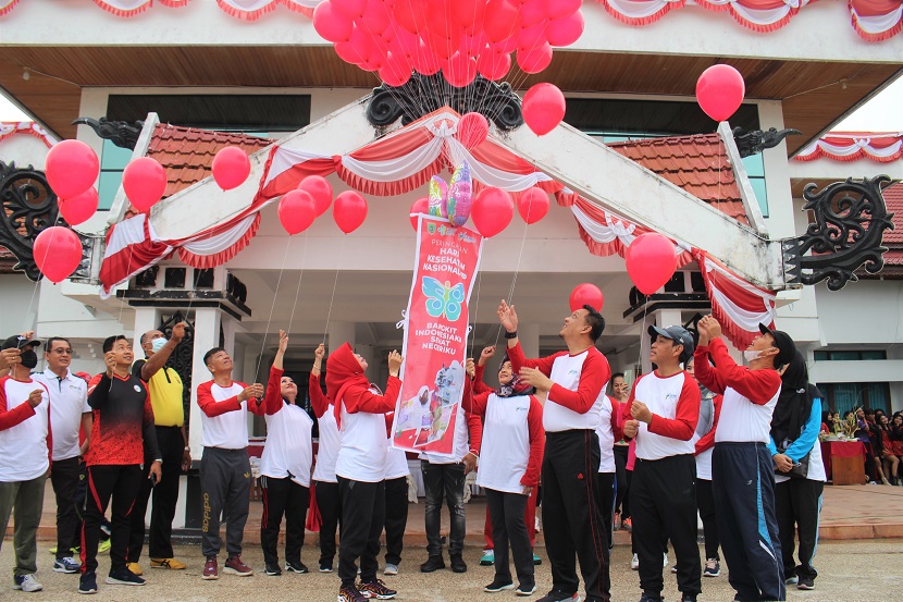 Pemkab Barito Selatan Peringati HKN, Bangkit Indonesiaku Sehat Negeriku