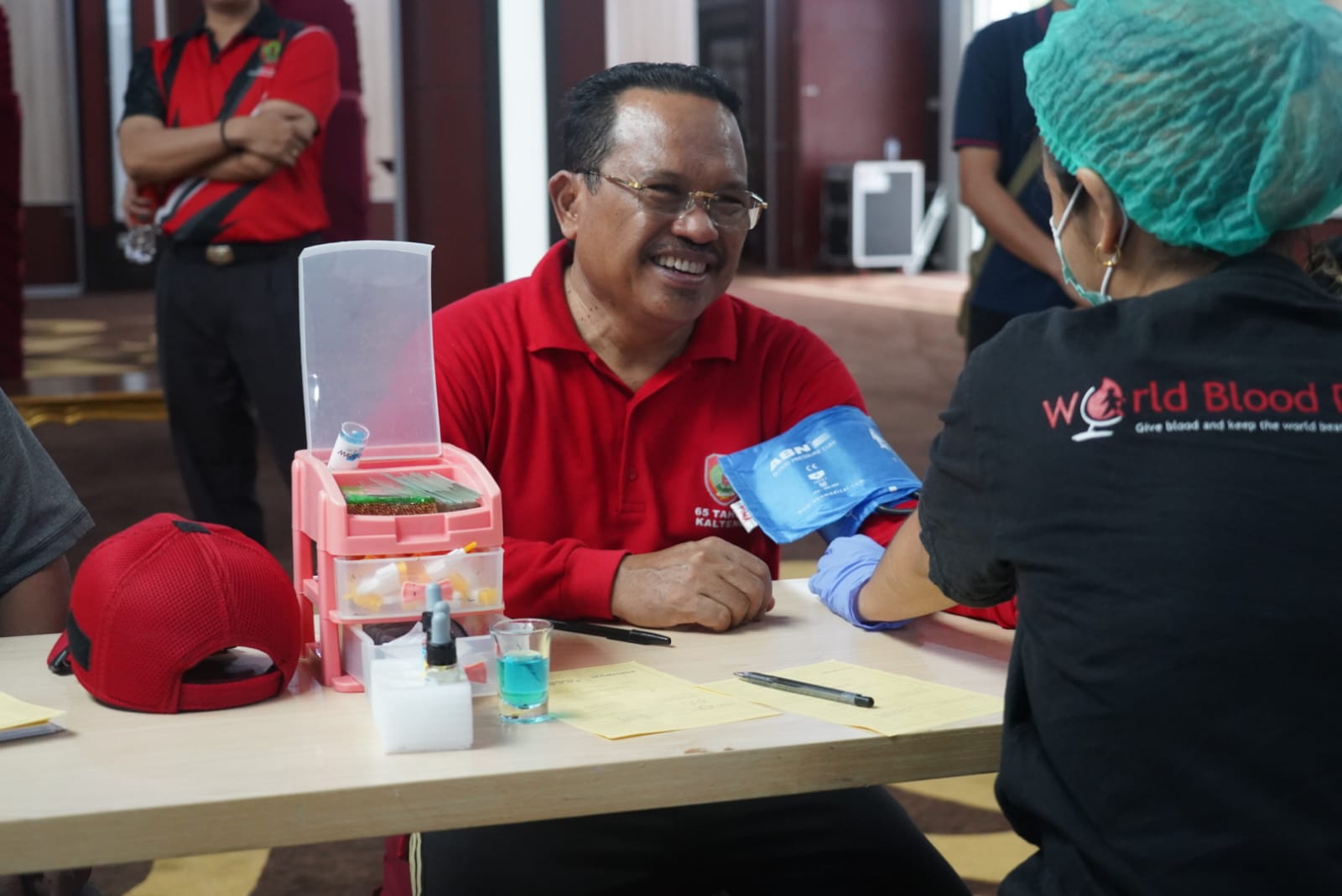 Sambut Hari Jadi KORPRI ke-51, Pemprov. Kalteng Gelar Senam Bersama
