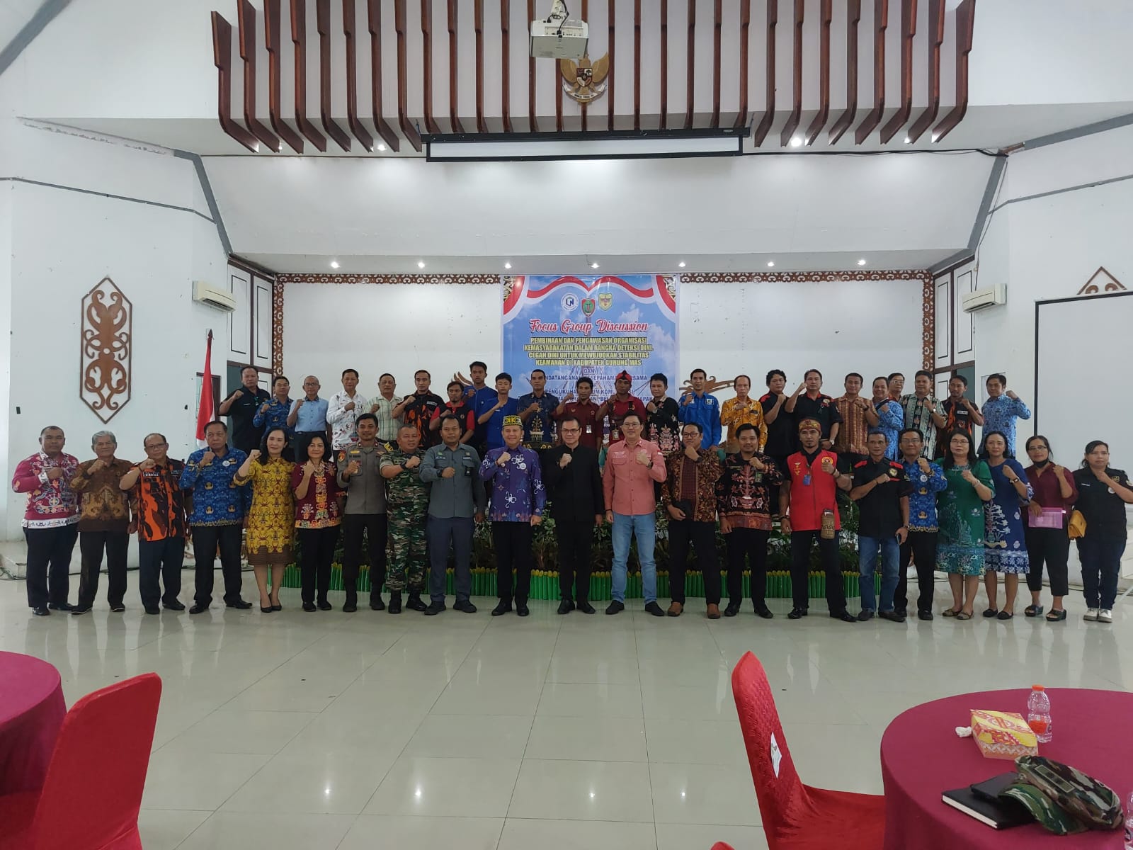 Badan Kesbangpol Prov. Kalteng Hadiri FGD di Kab. Gunung Mas