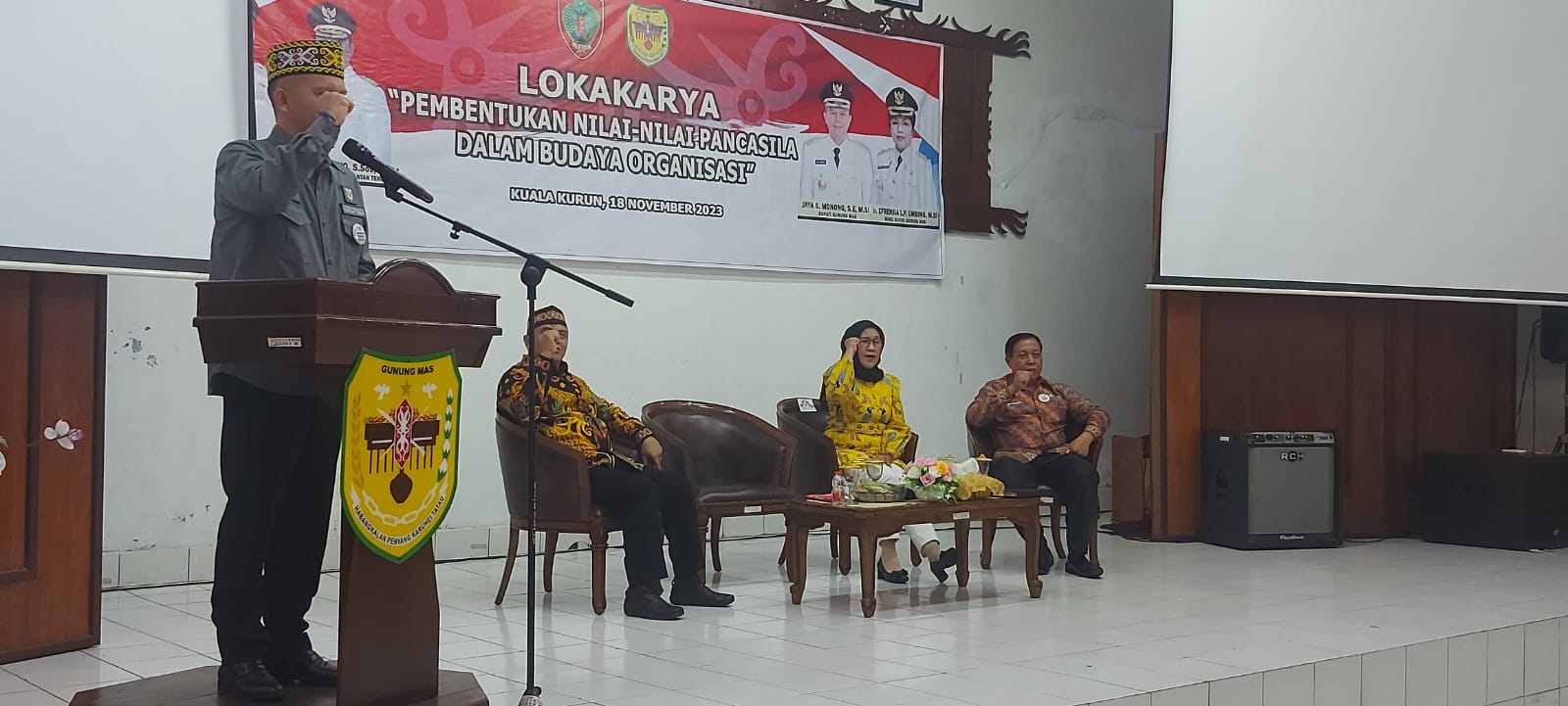 Badan Kesbangpol Prov. Kalteng Gelar Lokakarya Pembentukan Nilai-Nilai Pancasila dalam Budaya Organisasi