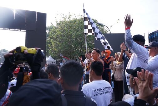 Hadiri Fun Walk Kalteng Berkah, Kadisbudapar Prov. Kalteng Imbau Masyarakat Implementasikan Sapta Pesona