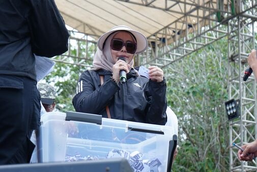 Hadiri Fun Walk Kalteng Berkah, Kadisbudapar Prov. Kalteng Imbau Masyarakat Implementasikan Sapta Pesona