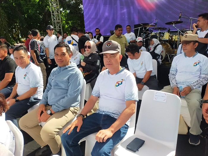 Hadir di Kuala Kapuas, Kadisbun Prov. Kalteng Ikuti Fun Walk Kalteng Berkah